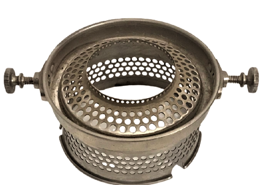 1940 IRAN GAZLA CALIŞAN  PİRİNC NIKEL KAPLAMA EKSİKSİZ METAL SEMAVER