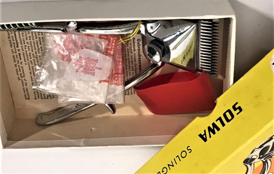 SOLWA SOLINGEN HAİR CLIPPER MEKANİK TRAŞ MAKİNESİ ALMAN MALI KULLANILMAMIŞ