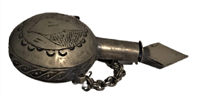 OSMANLI DÜŞÜK AYAR RASTIK SÜRMEDEN ÜZERİ KALEM İŞ 