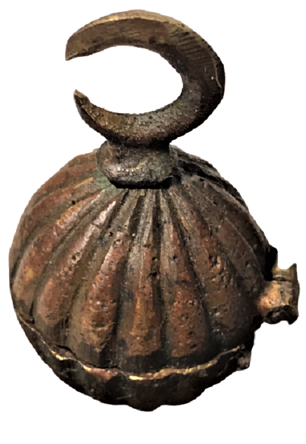 OSMANLI SULEYMANİYE CİFT KAPAKLI KOZALAK TEPELERİ HİHAL KAPAKLI CİFT GÖZ BUHURDAN  TAMAMEN EL İŞİ