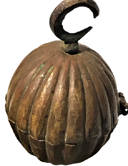 OSMANLI SULEYMANİYE CİFT KAPAKLI KOZALAK TEPELERİ HİHAL KAPAKLI CİFT GÖZ BUHURDAN  TAMAMEN EL İŞİ