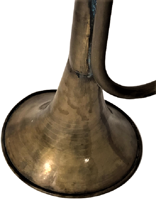 OSMANLI ASKERİ  PİRİNC SIVAMA LEHİMLİ BANDO BORAZAN BEK KISMI DÖKÜM 