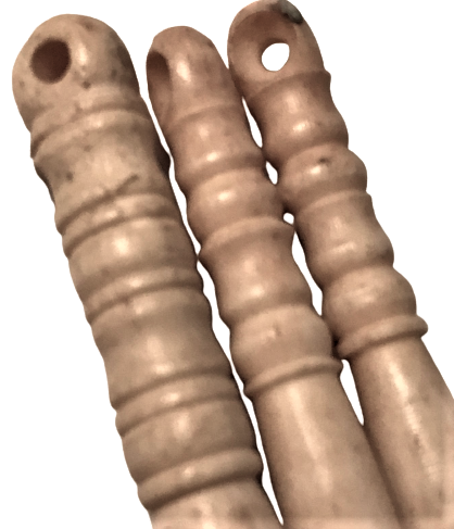  3 ADET EL YAPIM KEMİK ORJİNAL OSMANLI UÇKUR İĞNESİ