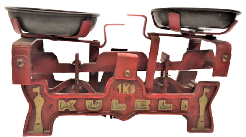 1960 YILININ 70 SENELİK KÜLELİ OTURAK TERAZİ PİRİNC KEFELİ 1 KİLOLUK AKTAR ŞEKERCİ BAHARATCI TARTISI