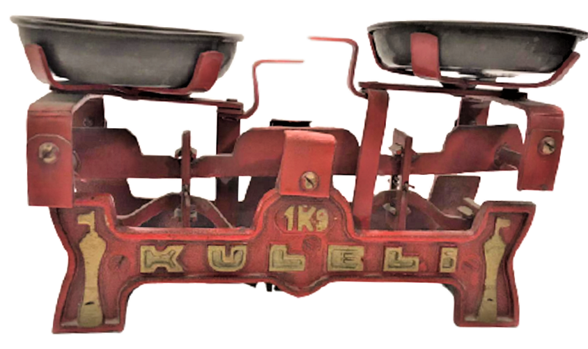 1960 YILININ 70 SENELİK KÜLELİ OTURAK TERAZİ PİRİNC KEFELİ 1 KİLOLUK AKTAR ŞEKERCİ BAHARATCI TARTISI