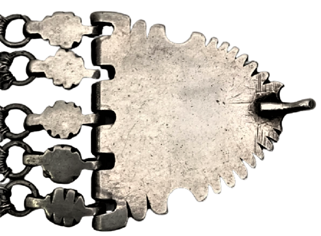 OSMANLI GÜMÜŞ SAAT KOSTEK  TAMAMEN EL İŞCİLİKLİ ÜZERİ İŞLEMELİ