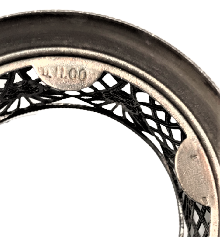 OSMANLI PAZARI İÇİN ÜRETİLMİŞ RUS DAMGALI TELKARİ İŞCİKLİ CİFT ISTAKA 