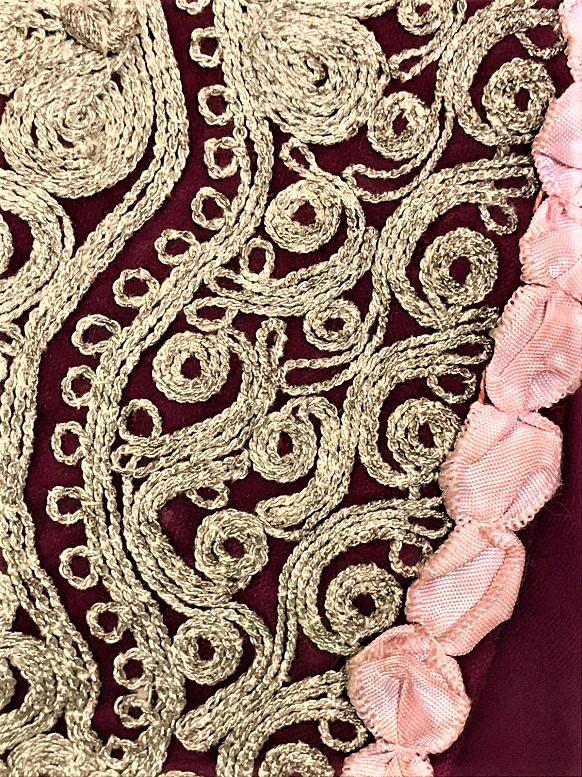 OSMANLI ÜZERİ KOLLAR OMUZLAR SIRT TARAFI KOMPLE EL İŞLEMELİ GELİN CEPKENİ