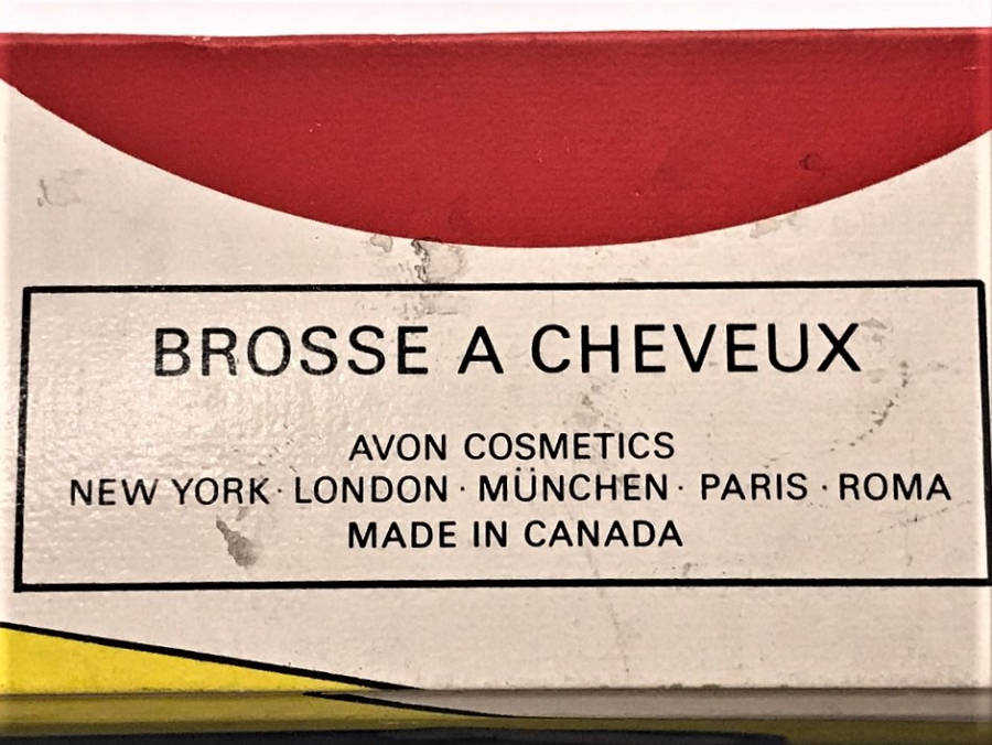 AVON BATMAN  STYLING BRUSH BROSSE A CHEVEUT SAC FIRCASI 