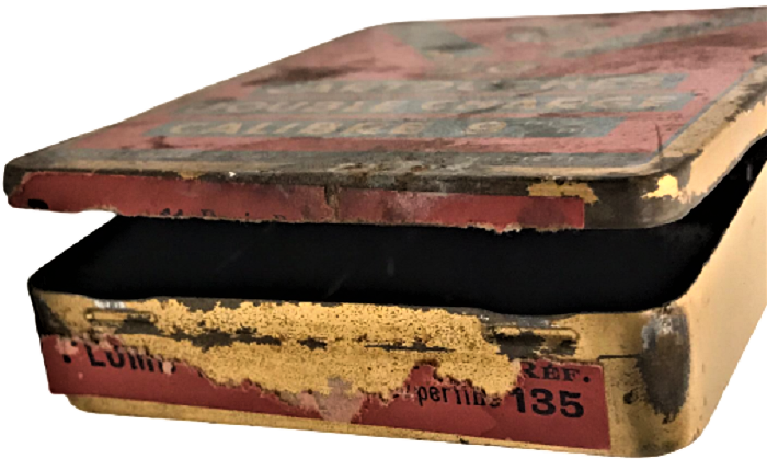 MGM CARTOUCHES DOUBLE CHARGE CALIBRE 9 MM TENEKE KAPAKLI FİŞEK KUTU