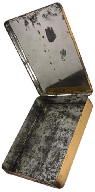 MGM CARTOUCHES DOUBLE CHARGE CALIBRE 9 MM TENEKE KAPAKLI FİŞEK KUTU