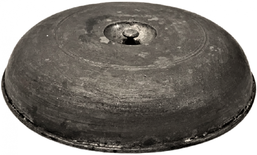 OSMANLI BRONZ EL DÖGME İÇERSİ KALAYLI OLDUKCA ETLİ HAMAM TASI