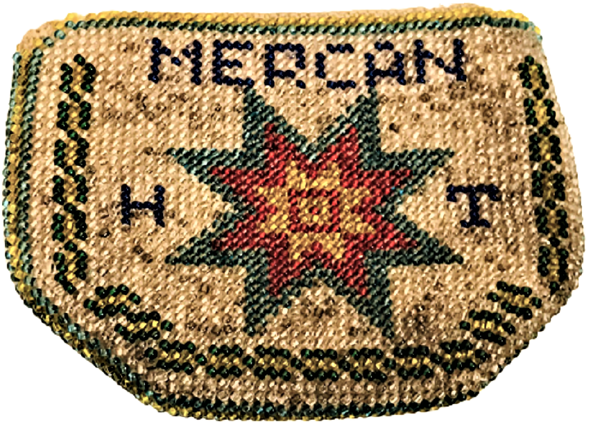 SİNOP HAPİSHANE İŞİ BONCUK İŞİ NADİYE MERCAN HATIRASI İÇİN YAPILMIŞ PARA CUZDAN I