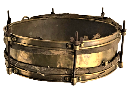 OSMANLI DÖNEMİ PİRİNC KASNAK KISMIDA YAZAN MUSİKA - İ HUMAYUN MEHTER BANDOSU TRAMPET