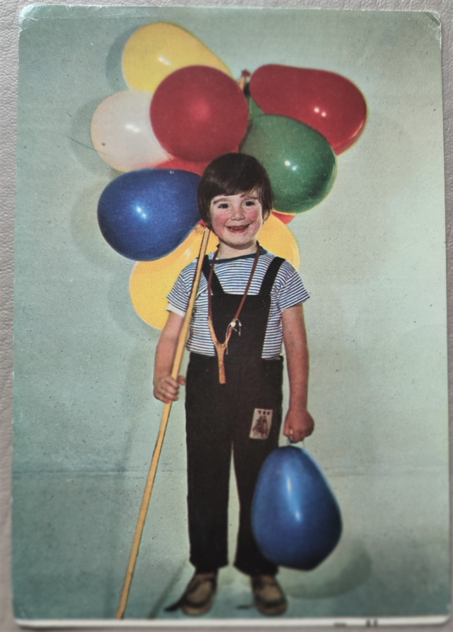 YUMURCAK İLKER İNANOGLU KARTPOSTAL ARKASI YAZILI 