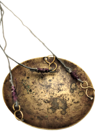 SÜLEYMANİYE YAPIM PİRİNC KEFELİ UFAK BOY EL TERAZİ VE AGIRLIKLARI KUTUSUNDA KEFE CAP 52 MM