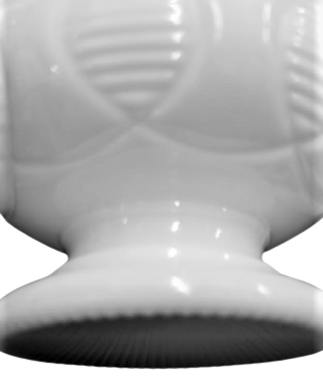 TAŞ CAM OPALİN AYAKLI BEYAZ SUNUM  ŞEKERLİK