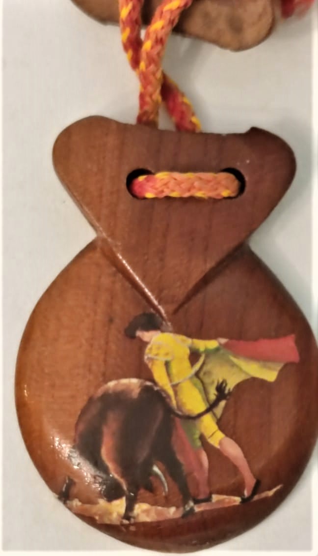 ORJİNAL İSPANYOL FLAMENKO RİTİM ALETİ KASTANYET CİFT SANDAL  AGACINDAN