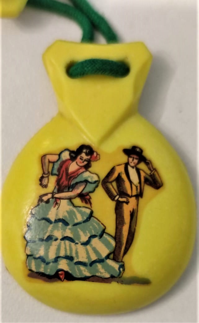 ORJİNAL İSPANYOL FLAMENKO RİTİM ALETİ KASTANYET SERT BAKALİTDEN