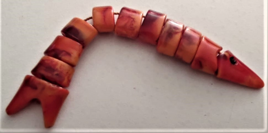 ZAZA BALIK 11 HABBELİ TESBİH 16 CM 