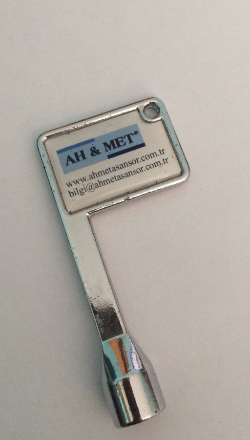 AH&MET TEMALI ASANSÖR KAPI ACMA KAPAMA ANAHTARI VE ANAHTARLIK