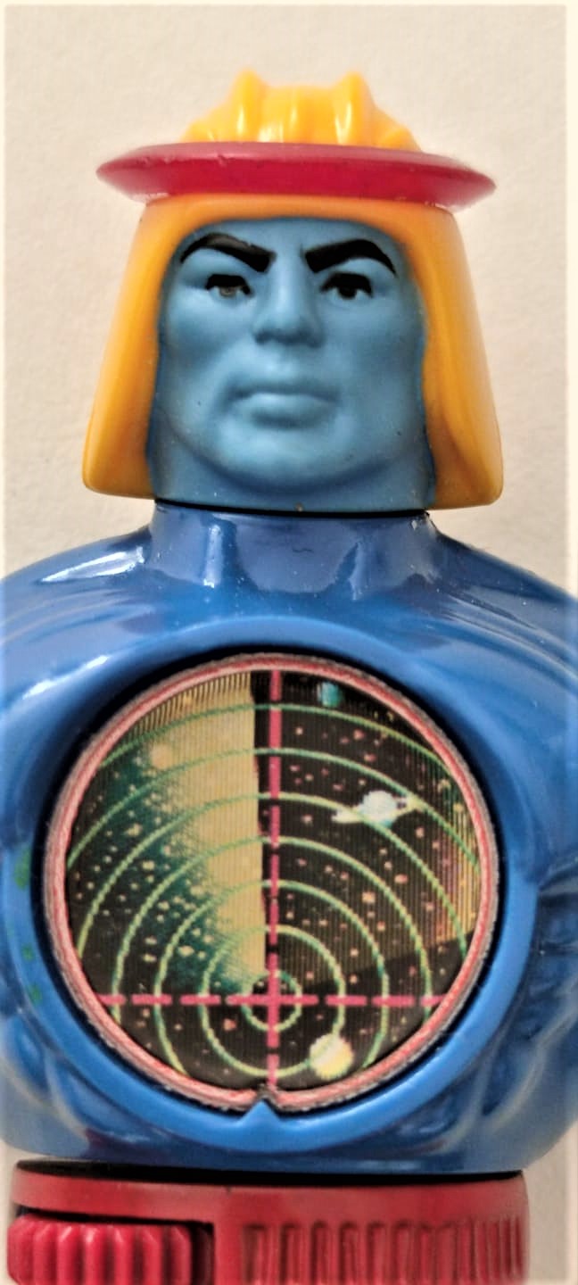 1981 HE MAN GÖUSUNDE 3 BOYUTLU RADAR OLAN ADAM EVRENİN USTALARI Hİ MEN 