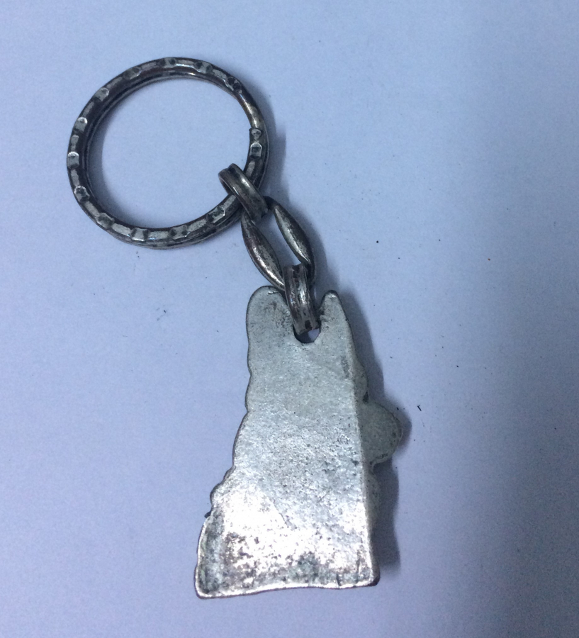 KURT KÖPEĞİ TEMALI METAL ANAHTARLIK