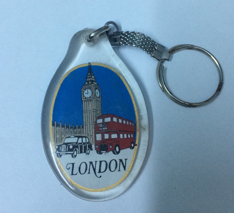 LONDON TEMALI MİKA ANAHTARLIK