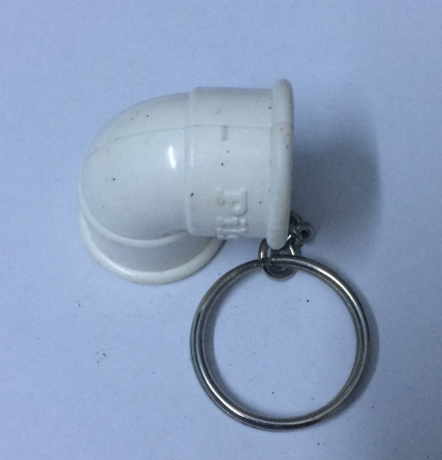 PİLSA DİRSEK PİMAŞ BORU ŞEKİLLİ PLASTİK ANAHTARLIK