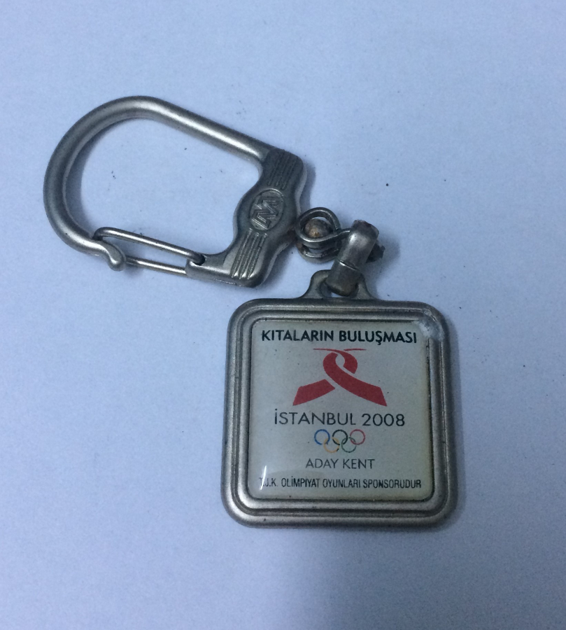 TÜRKİYE JOKEY KULUBÜ İSTANBUL 2008 TEMALI ANAHTARLIK