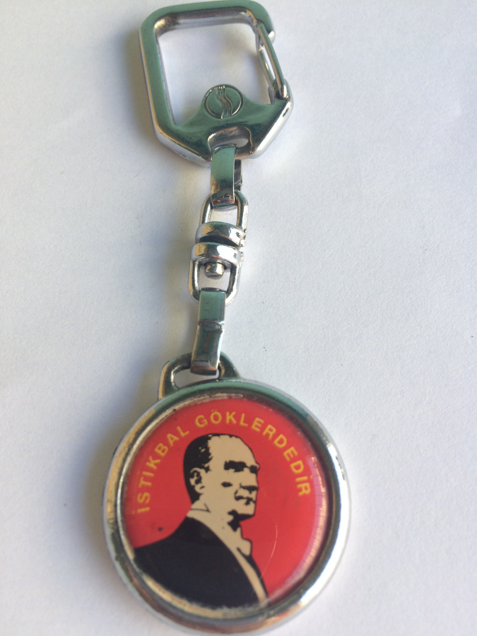 T.H.K 1925 TEMALI ATATÜRK  YUVARLAK ANAHTARLIK