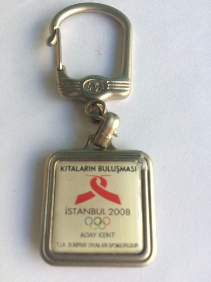 TÜRKİYE JOKEY KULUBÜ İSTANBUL 2008 TEMALI ANAHTARLIK