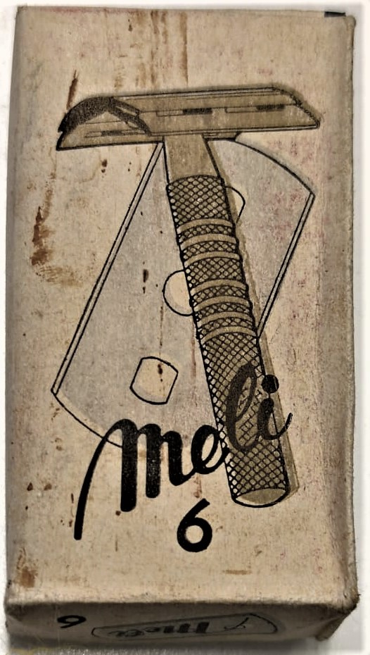  (HATALI) MELİ 6  MARKA YERLİ JİLETLİ METAL TIRAŞ MAKİNASI KULLANILMAMIŞ KUTUSUNDA KOLEKSİYON ÜRÜNÜ