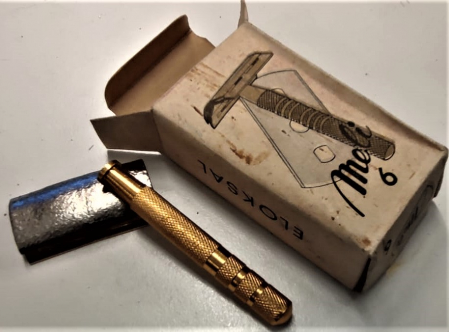  (HATALI) MELİ 6  MARKA YERLİ JİLETLİ METAL TIRAŞ MAKİNASI KULLANILMAMIŞ KUTUSUNDA KOLEKSİYON ÜRÜNÜ