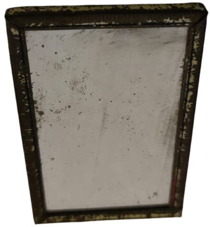 1940 AMERİKALI OYUNCU  ESTHER WİLLİAMS RESİMLİ CEP AYNASI TENEKE CERCEVE