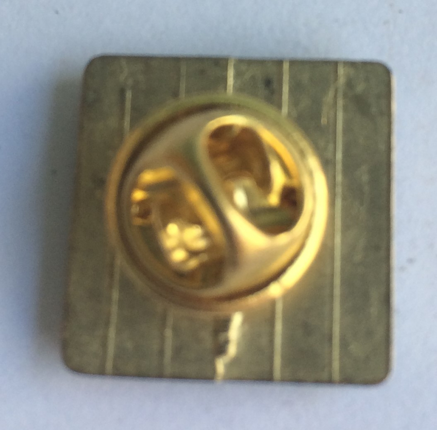 CHP 90 TEMALI ÜZERİ AĞAÇ RESİMLİ YAKA İĞNESİ