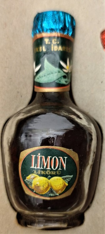 1948 İNHİSARLAR 10 CEŞİT MİNYATÜR  LİKÖRLER T.C TEKEL İDARESİ ORJİNAL KUTUSUNDA 