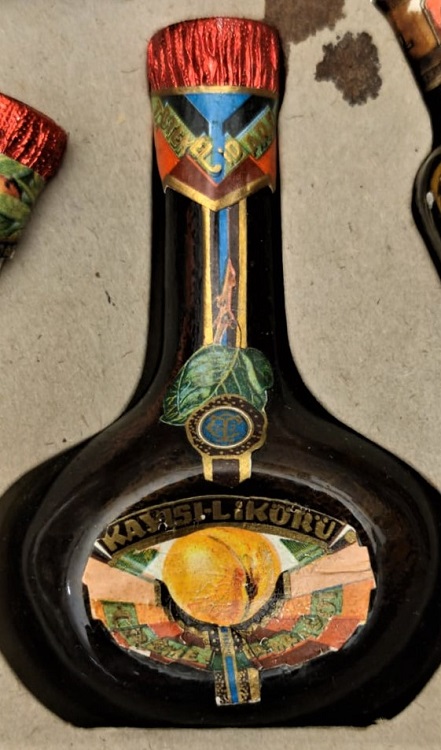 1948 İNHİSARLAR 10 CEŞİT MİNYATÜR  LİKÖRLER T.C TEKEL İDARESİ ORJİNAL KUTUSUNDA 