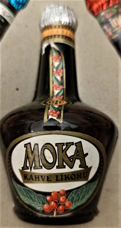 1948 İNHİSARLAR 10 CEŞİT MİNYATÜR  LİKÖRLER T.C TEKEL İDARESİ ORJİNAL KUTUSUNDA 