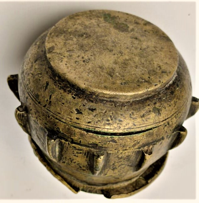 OSMANLI DÖNEMİ ORJİNAL SELÇUKLU MODEL BRONZ DİLİMLİ HAVAN