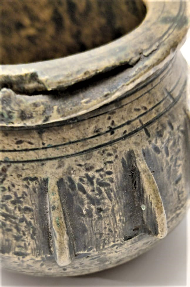 OSMANLI DÖNEMİ ORJİNAL SELÇUKLU MODEL BRONZ DİLİMLİ HAVAN