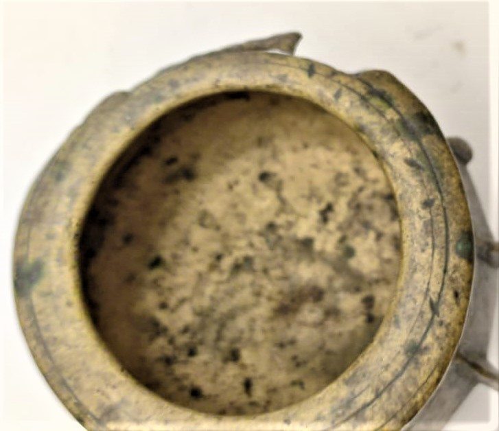 OSMANLI DÖNEMİ ORJİNAL SELÇUKLU MODEL BRONZ DİLİMLİ HAVAN