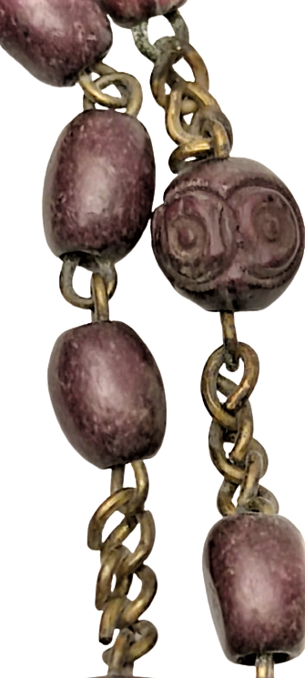 PAPAZ TESBİHİ ÜZERİNDE 1 ADET ADAK UCUNDA İSA VE HAVARELERİ İSTAVROZ