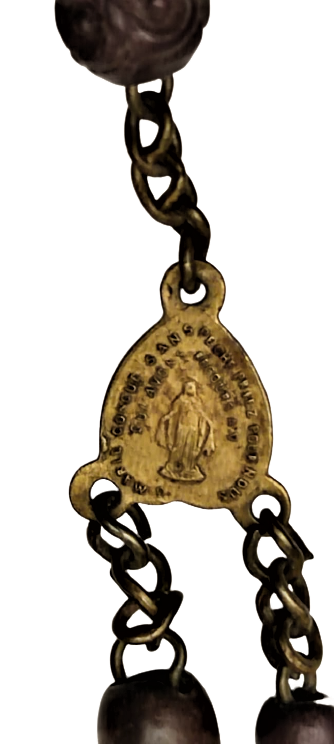 PAPAZ TESBİHİ ÜZERİNDE 1 ADET ADAK UCUNDA İSA VE HAVARELERİ İSTAVROZ