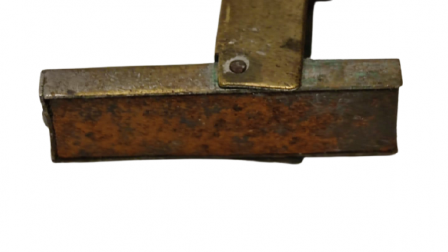 OSMANLI EL YAPIMI LEHİM İŞ PİRİNC KATLANIR CEPDE TAŞINAN ŞAHIS MÜHÜRÜ