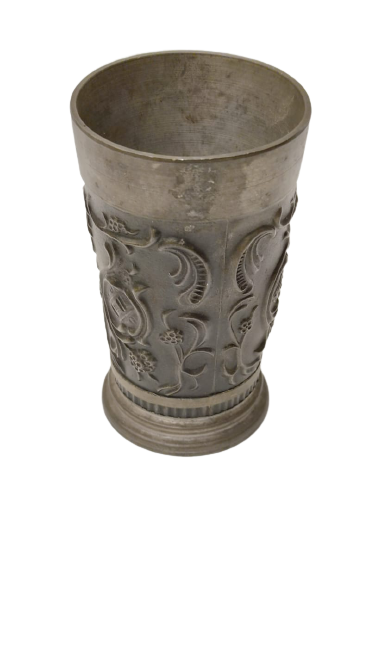 WHM REIN ZİNN ZİN ESKİ OSMANLI PAZARINA YAPILMIŞ ORJİNALMETAL BARDAK