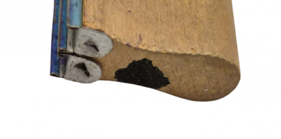 1940 EL YAPIMI ŞAHIS MÜHÜRÜ SECİLİ HARFLER YANYA DİZİLEREK YAPILAN 