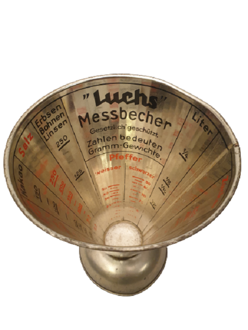 ALMAN TENEKE LUCHS MESSBECHER AYARLI ÖLÇÜ KABI