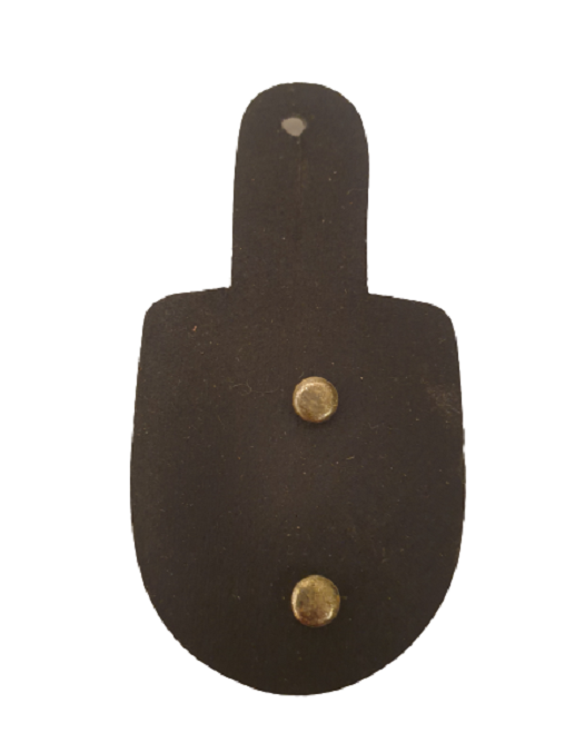 1'İNCİ ORDU KOMUTANLIĞI ASKERİ BRÖVE DERİ ÜZERİNE PİRİZ ÜZERİ MİNE İŞLEME