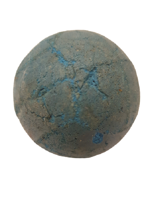 KAUCUK İÇİ DOLU YERLİ OYUNCAK MAVİ RENKTE TOP 6 CM ÇAPI